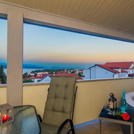 Apartment Tina With Seaview Krk Town Exterior photo